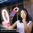 thumbnail image 3 of Portable Selfie Ring Light with Rechargeable Battery and Dimmer Clip-on Mini LED Beauty Ring Light with White/Warm/Neutral Lights for Phone Laptop Computer Tablet, 3 of 7