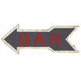 thumbnail image 1 of RAM Game Room R868 Metal Sign Bar Arrow, Blue, 1 of 1