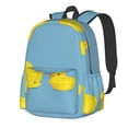 thumbnail image 1 of Disketp Cute Ducky Mochila Escolar de Gran Capacidad y Peso Ligero, Mochila de Viaje Ideal para Escuela, Trabajo y Uso Diario, Cómoda y con Estilo, 1 of 8