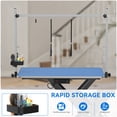 thumbnail image 3 of 49" Professional Electric Dog Grooming Table for Large Dogs with Leveling Wheels & Aluminum Dog Grooming Arm, Anti Slip Tabletop & Tool Organizer, 3 of 5