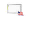 Awning Style Window 24" x 16" Double Pane PVC Frame