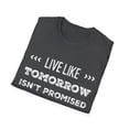 thumbnail image 4 of Inspirational Tomorrow Chalk Wrting Graphic T-Shirts, 4 of 4