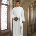 thumbnail image 2 of Murphy H-101 Carlisle Cassock - White-HM522, 2 of 4