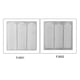 thumbnail image 2 of 3 Packs French Manicure Nail Art Form Fringe One Style Guides Sticker Smile Lines French Nail Companion, 2 of 4