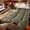 Green, variant on Mattress Pads, Double Size Tatami Mat Roll Up Mattress Topper, Foldable Camping Mattress for Home and Car Travel, Portable Floor Guest Bed, Machine Washable, Christmas Halloween Gift