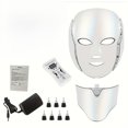 thumbnail image 1 of EIMELI Plug-In LED Seven-Color Face Care Face Mask 7-Color LED Face And Neck Care Mask  Valentine‘S Day And Other Festivals, 1 of 7