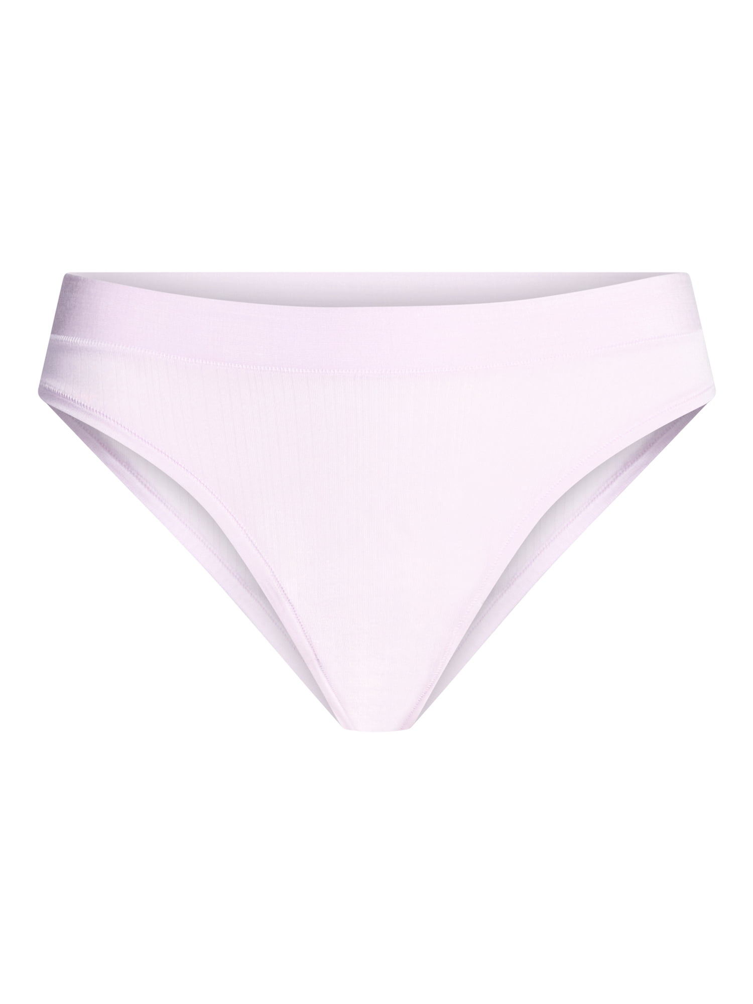 Joyspun Women's Ribbed Modal Thong Panties, 3-Pack, Sizes XS to 3XL