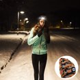 thumbnail image 4 of Gorro de montañismo con luz LED, 2 uds., gorro de punto con iluminación para correr, ciclismo y escalada, 4 of 5