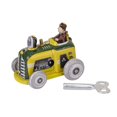 thumbnail image 4 of Tractor y remolque de juguete de hojalata a cuerda, estilo vintage. Ideal para coleccionistas. UN, 4 of 8