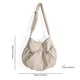 thumbnail image 2 of Bolso Hombro Mujer Cordón Tote Moda para Viajes Al Aire Libre Caqui, 2 of 3