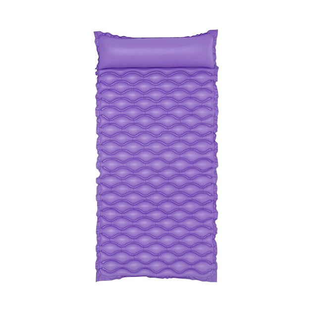 Cama Montable Flotador Inflable Morado Bestway Plástico Resistente Enrollable