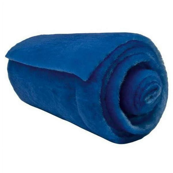 12 in x 85 ft x 1 in Fiberglass Air Filter Roll, MERV 5, Blue/White (Formerly Air Handler)(6U598)