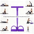 thumbnail image 4 of 2026 Upgrade 4 Tube Pedal Resistance Device, Pedal Resistance Bands with Handle, Fashion Puller Exercise, Multifunction Fitness Bands for Abdomen, Waist, Arm, Leg, 4 of 4