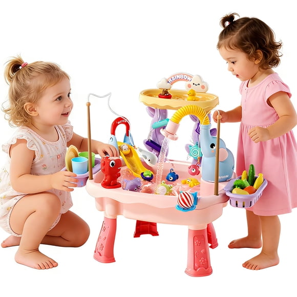 Mesa de agua NOPROB 2027 con bomba eléctrica para niños