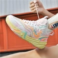 thumbnail image 7 of BINQER Men's Basketball Shoes Breathable Colorful Volleyball Sneakers with Mesh Upper Non Slip Rubber Indoor Shoe, 7 of 7