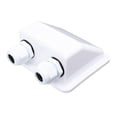 thumbnail image 5 of ALLTIMES Solar Cable Entry Gland Box Waterproof Double Wire for Solar Panel Motorhome RV Camper Boat, ABS Plastic White, 5 of 8