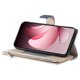 thumbnail image 2 of Funda cartera GANGXUN para OPPO Reno 13F , cuero PU con tarjetero, cremallera, correa de mano, soporte y protección 808°, 2 of 6