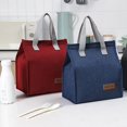 thumbnail image 4 of Lunch Box Bag with Handles Reusable Lunch Box Bags for Car Travel Work Picnic, 4 of 6