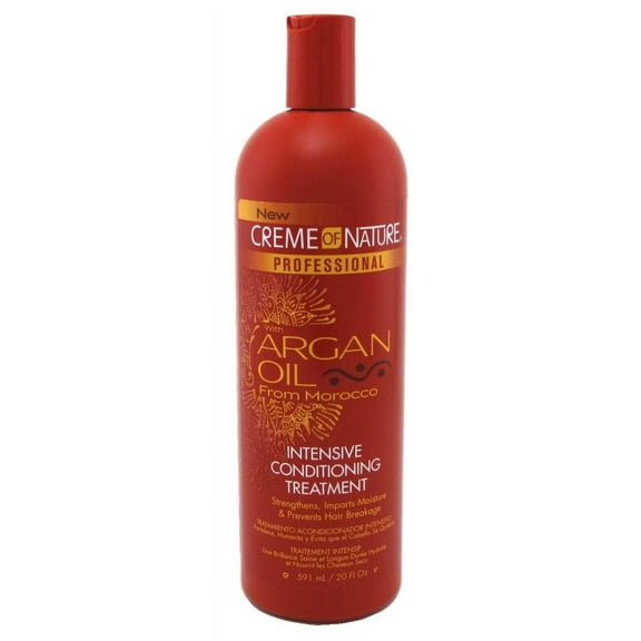 Creme Of Nature Professional Intensive Conditioning Treatment With Argan Oil From Morocco, 20 Oz, 3 Pack