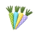 thumbnail image 4 of 4 adornos de zanahoria de Pascua con bandeja escalonada, decoración ligera para inauguración de la casa. Serie de lunares, 4 of 9