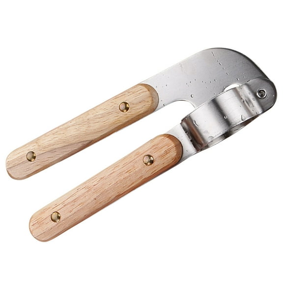 unbranded  Garlic Press Stainless Steel Home Manual Upgraded Rocker Presser