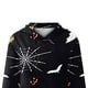 thumbnail image 3 of Sudadera con capucha Yuyangstore Vestido jersey casual estampado colorido para mujer Negro Amarillo S, 3 of 4