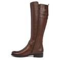 thumbnail image 3 of Naturalizer Women's Jessie Knee High Boots Chocolate Wide Calf 9.5M, 3 of 5