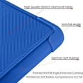 thumbnail image 2 of DuraSafe Cases for iPad 10.2 Inch 8 7 2020 2019 [ iPad 8th / 7th Gen ] A2197 A2198 A2200 A2270 A2428 A2429 A2430 TPU Soft Back Cover with Multi Viewing Angle Stand & Pencil Holder Strap - Navy Blue, 2 of 10