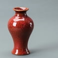 thumbnail image 3 of (blue, height 10.5cm, diameter 6cm, inner diameter 2.8cm) Kiln Transformed Ceramic Vase, 3 of 14
