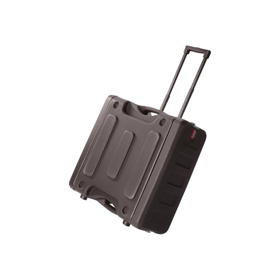 Gator Cases G-PROR-4U-19 Pro-Series 4U Roto-Molded Rack Case with Wheel, 19" Deep