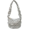thumbnail image 1 of Bolsos Bubble Hobo para mujer Bolso de mano acolchado para mujer Bolso acolchado Bolso acolchado Bolso de mano ligero e hinchado Bolso de hombro acolchado, 1 of 5