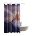 thumbnail image 2 of WOPOP Tower Waterproof Polyester Bathroom Shower Curtain 60x72 Inches, 2 of 2