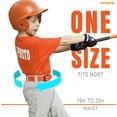 thumbnail image 3 of WHIPPY Baseball Socks and Belt Combo for Kids Boys Girls Non Metal Nickel Free Belts Softball Socks, 3 of 6