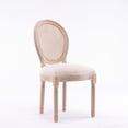 thumbnail image 7 of Solid Wood Frame Rattan Back Dining Chairs / Ideal for Kitchen Dining, 7 of 7