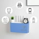 thumbnail image 5 of Caja de almacenamiento para router de pared | Instalación sin taladros | Organizador de plástico para módem wifi doméstico y cables | Opciones de color: blanco, negro, gris, rosa y azul, 5 of 6