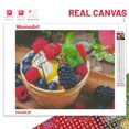 thumbnail image 5 of MomoArt DIY Mosaico de diamantes Fruta Limón Imagen de diamantes de imitación Pintura de diamantes Paisaje Bordado de cuentas Costura Decoración de cocina, 5 of 5
