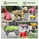 thumbnail image 5 of Impermeable para perros con capucha, chaqueta impermeable ajustable con velcro, para perros medianos y grandes., 5 of 5