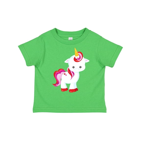 Inktastic Cute Unicorn, Little Unicorn, Magic Unicorn Girls Toddler T-Shirt