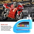 thumbnail image 2 of Sistema de alarma de seguridad antirrobo para freno de disco de motocicleta, scooter y bicicleta, color azul, 2 of 9