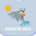 thumbnail image 4 of Inktastic Huntington Beach California Boys or Girls Baby Bib, 4 of 4