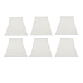 thumbnail image 6 of Square Bell 6 Inch Clip On Chandelier Lampshade (Set of 6) 3x6x6, 6 of 9