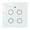 4 Gang White, variant on WiFi RF433 Smart Touch Switch 2/3 Way Smart Life/Tuya App Control,Home Voice Control 1/2/3/4 Gang ,Easy to Installation