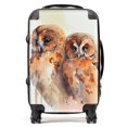 thumbnail image 1 of Loving Tawny Owls Watercolour Suitcase, 1 of 13