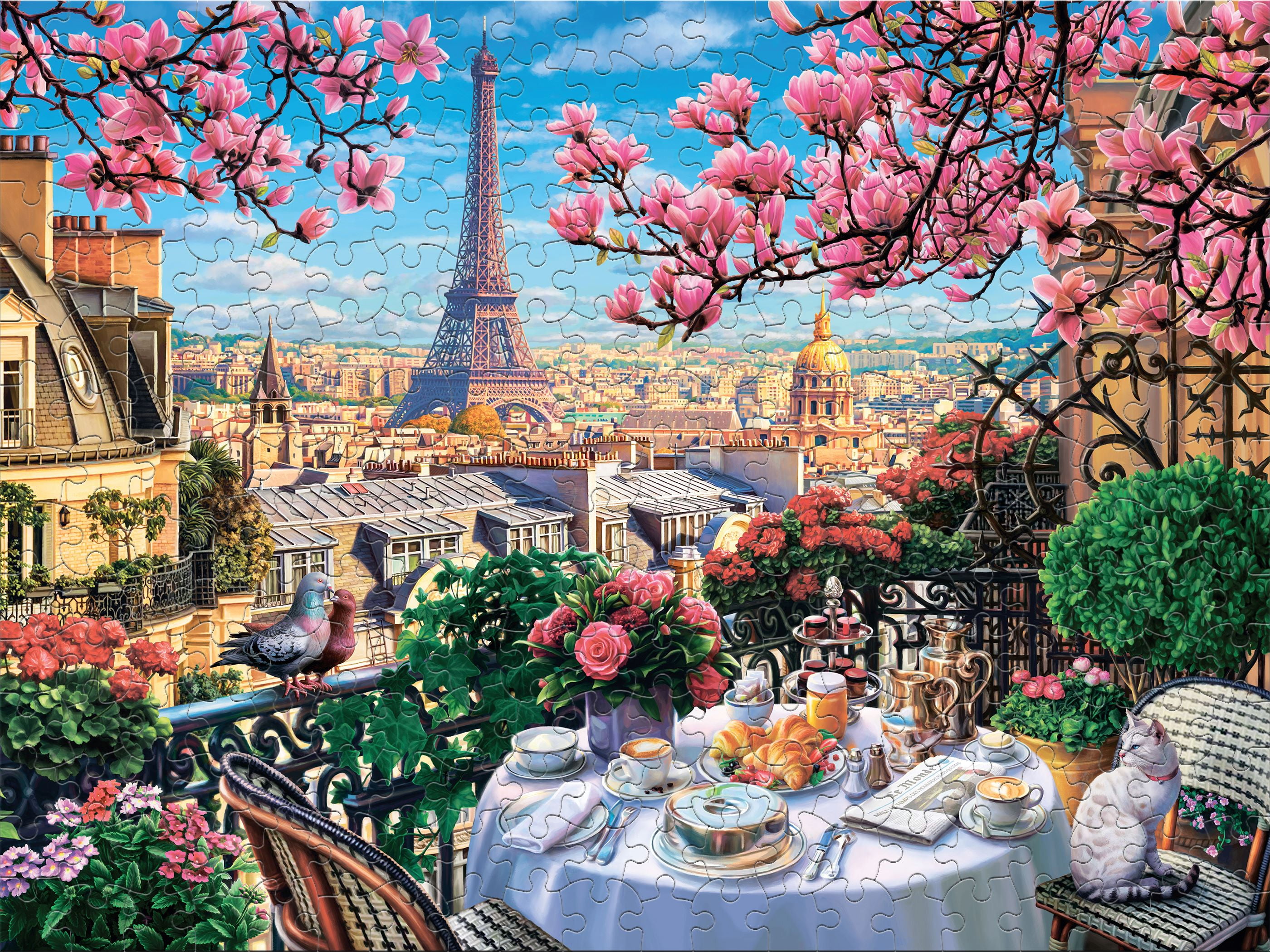 Ceaco 300 Piece Brunch in Paris Interlocking Jigsaw Puzzle