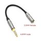 thumbnail image 3 of Hifi 4.4mm Balanced Headphone Adapter Audio Cable 4.4 Xlr 4 Pin Male To Female Angle, 3 of 5