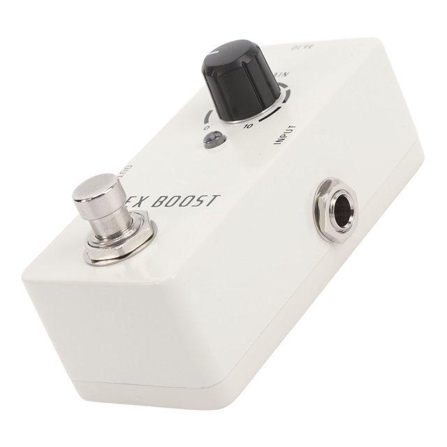 Boost Guitar Effect Pedal, Electric Guitar Effect Pedal DC9V Aluminum Alloy 10dB Boosting for Performance