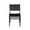 Black, variant on PRIMO OrsonWood and Leather Dining Chair, Black (set of 2)