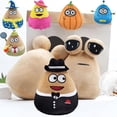 thumbnail image 2 of Juguete alienígena de dibujos animados de peluche Pou, Boneca de peluche Kawaii, Figura do Jogo Quente, Presentes para Fãs, 22cm, 2 of 6