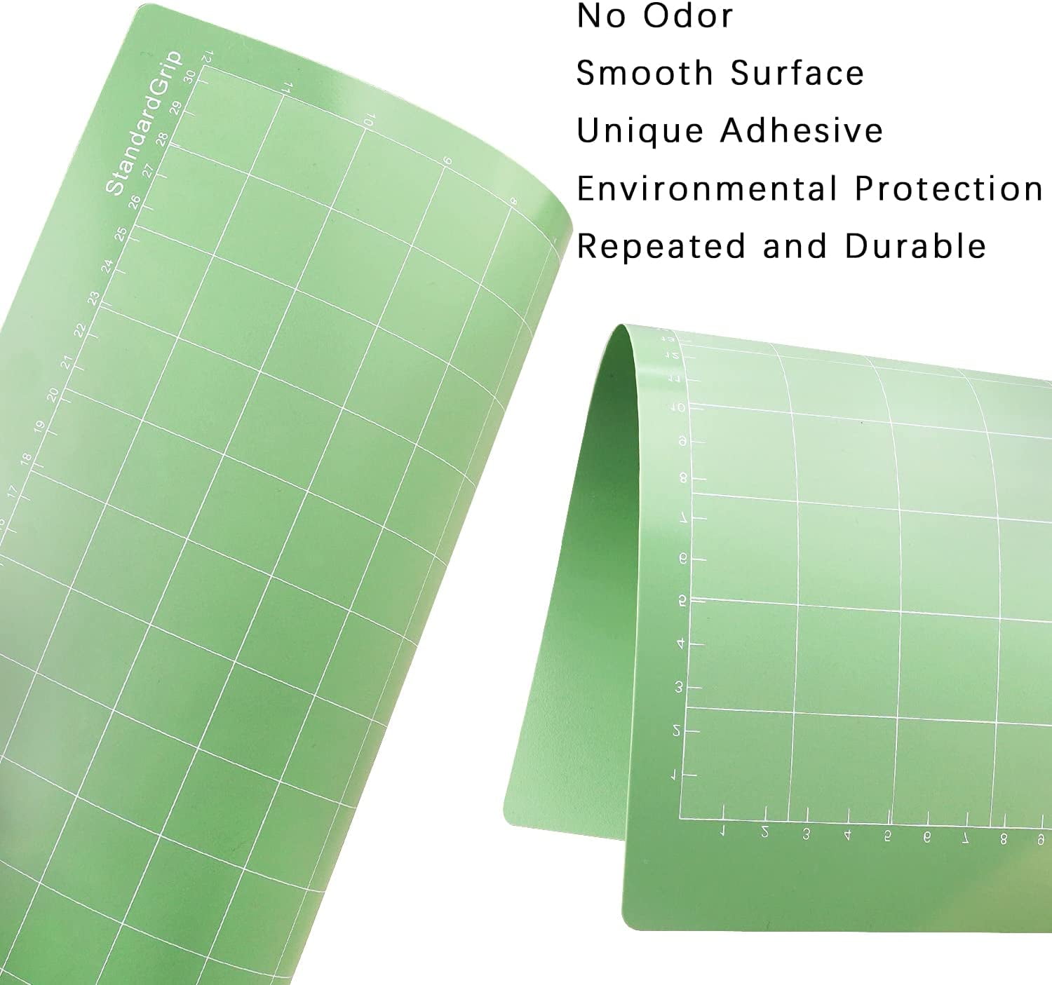 Cutting Mat for Cricut 8 Mats 12x12 In & 4 Mats 12x24 In StandardGrip Adhesive Sticky Green Cards for Cricut Maker 3/Maker/Explore 3/Air 2/Air/One Cut Mats Replacement Accessoriss
