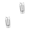 thumbnail image 1 of Matsuzay 650ml Electric Protein Shaker Bottle Mixer USB Cups Rechargeable for Fitness Blanco 2piezas, 1 of 6